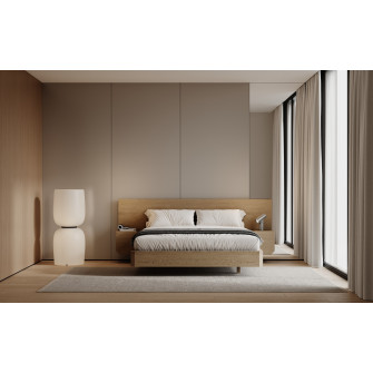 Cama Auxerre (Madera natural)